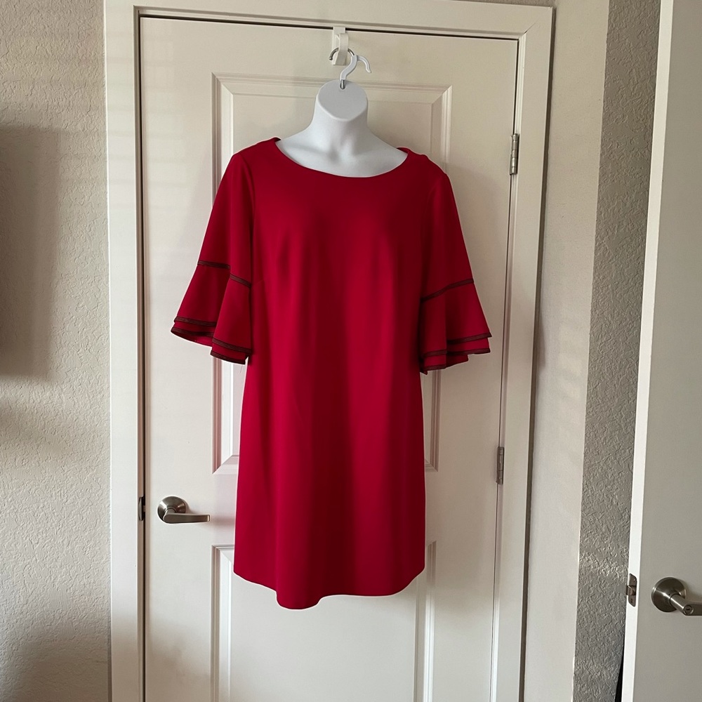 Sharagano Red dress
